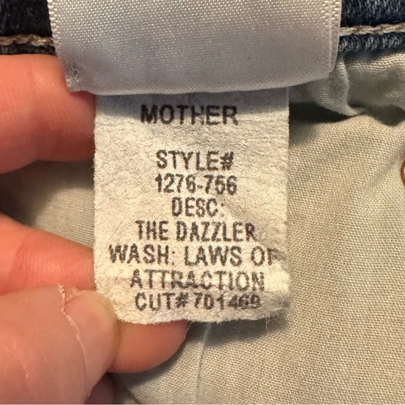MOTHER Denim Mystical The Dazzler, Laws of Attraction, Size 27 - Picture 13 of 14
